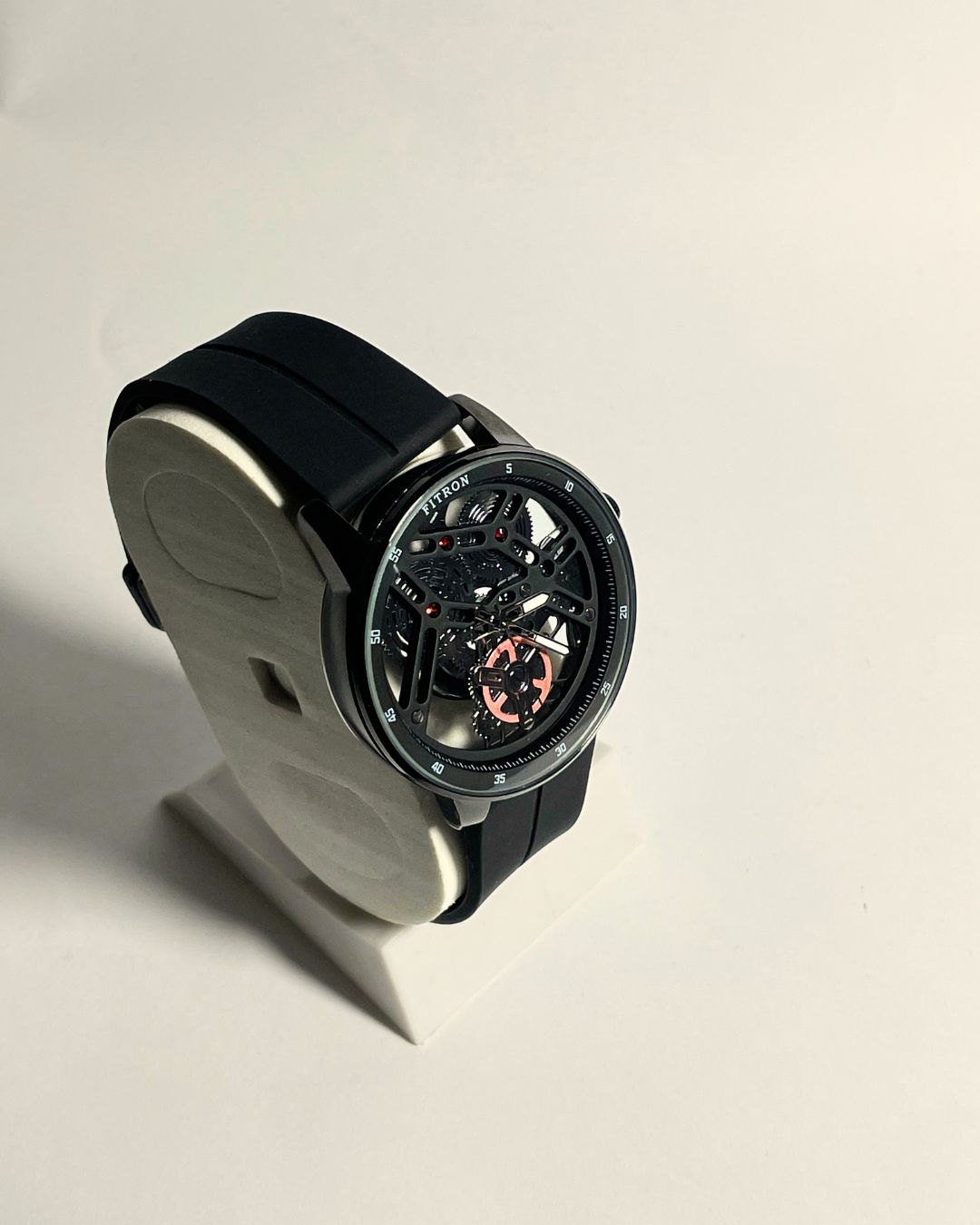 Fitron Black Edition Rubber Straps β Elegant, Comfortable & Premium | FineOclock