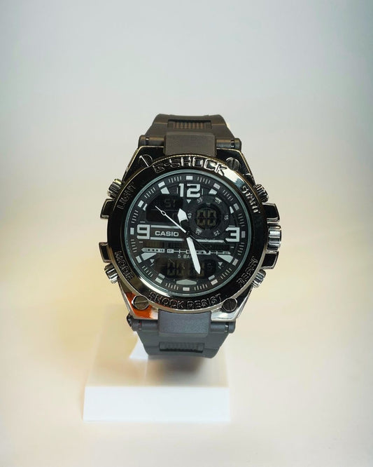 G-Shock GST-W300 (Black) Rubber Straps – Elegant, Comfortable & Premium | FineOclock